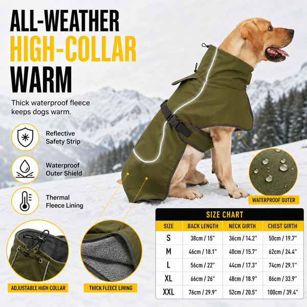 Warm Winter Dog Coat