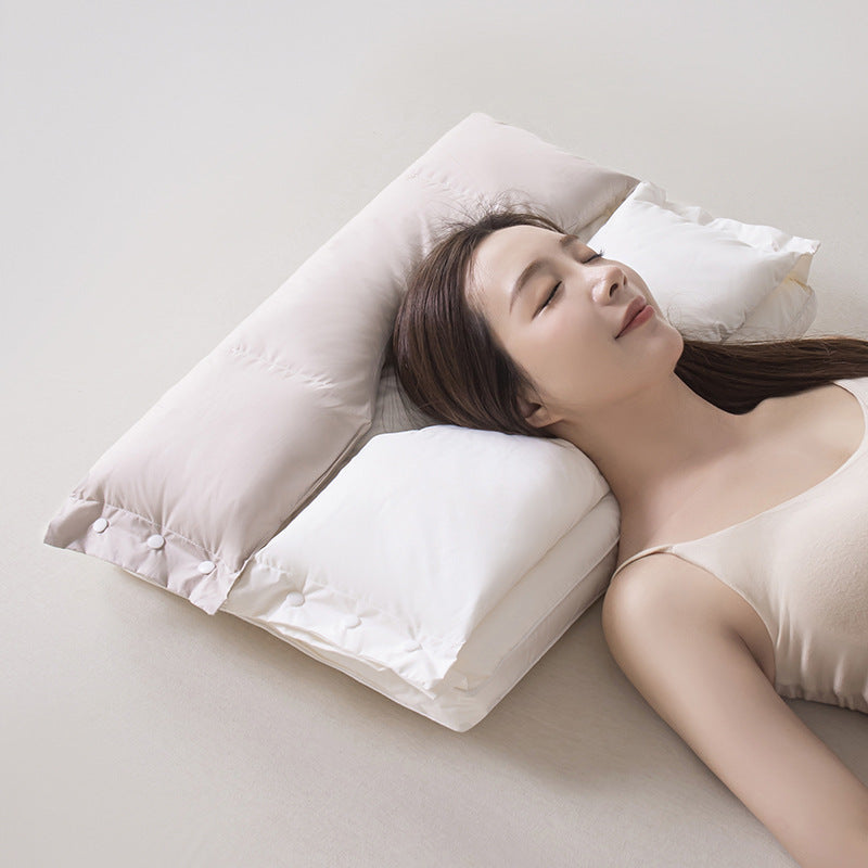Ergonomic 2-Zone Pillow