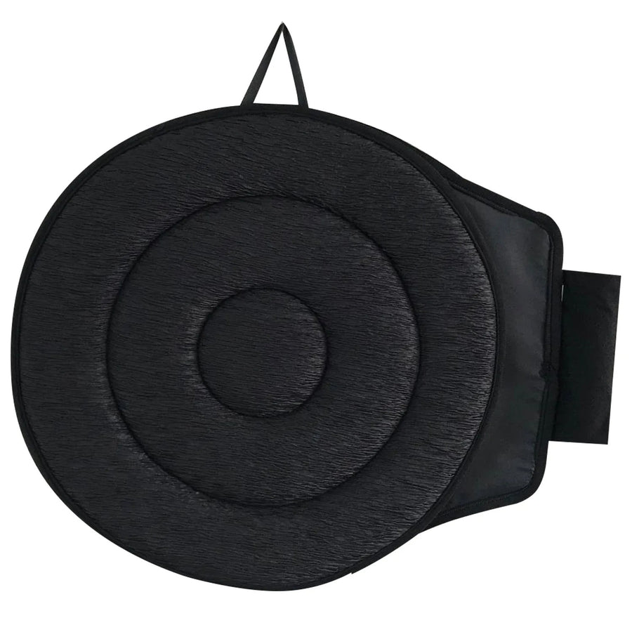 Cojín giratorio 360° para asiento, negro