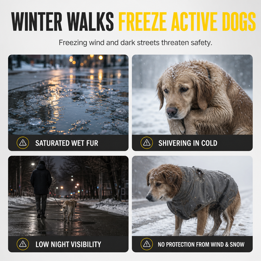 Warm Winter Dog Coat
