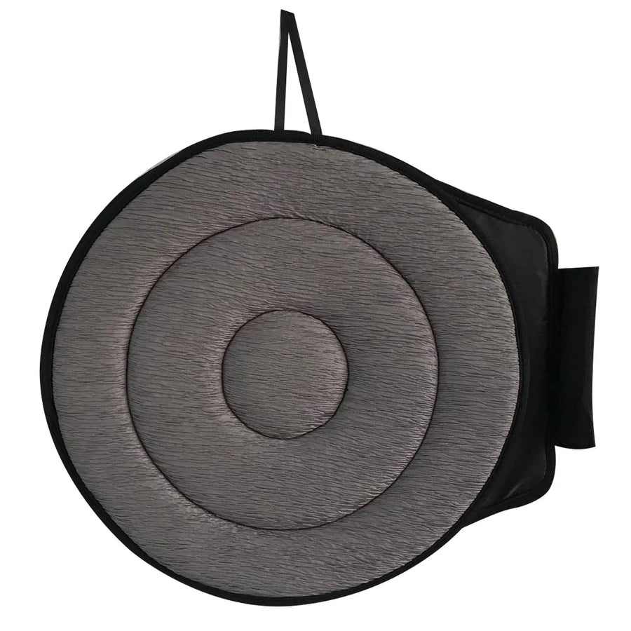 Cojín giratorio 360° para asiento, gris oscuro