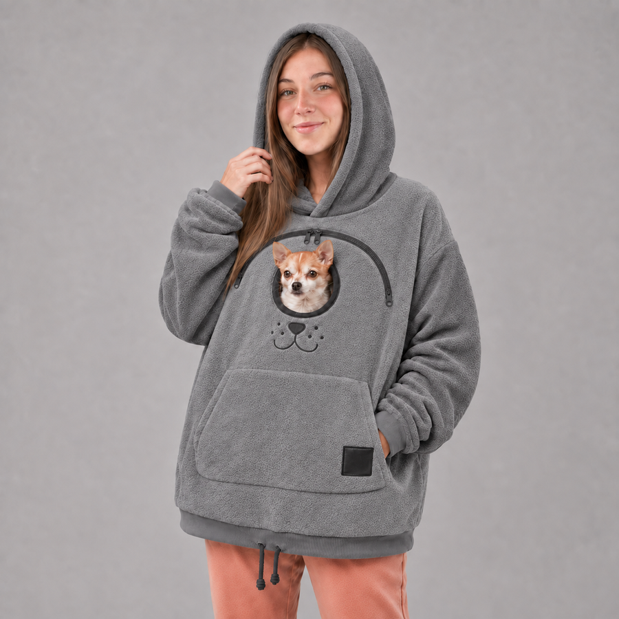 Sherpa Dog Carrier Hoodie