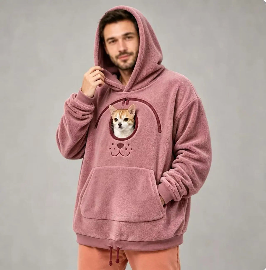 Sherpa Dog Carrier Hoodie