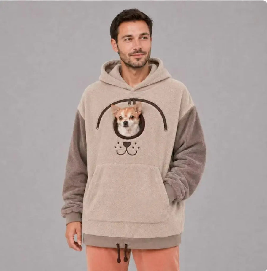 Sherpa Dog Carrier Hoodie