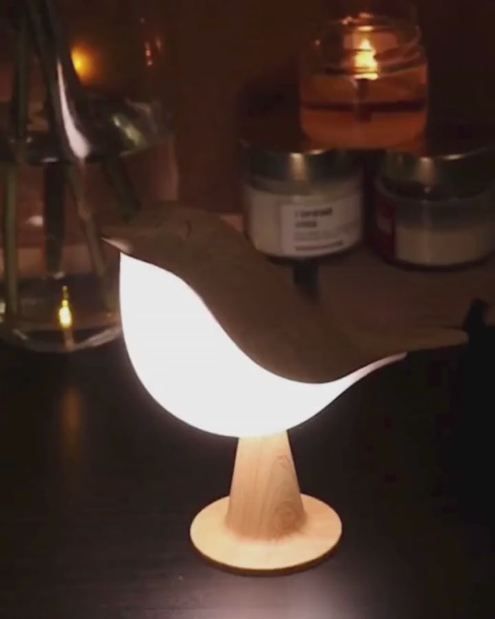 Turning the bird on its stand